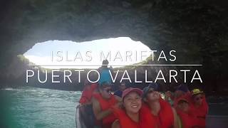 Hidden beach in Mexico the las islas Marietas Puerto Vallarta Mexico [upl. by Manly]