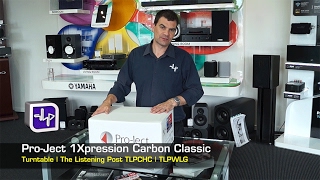 ProJect 1Xpression Carbon Classic Unboxing  The Listening Post  TLPCHC TLPWLG [upl. by Emmanuel]