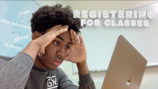 What Its Like to Register for College Classes [upl. by Ardnusal]