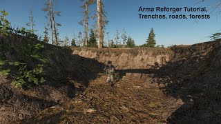 Arma Reforger Tutorial how to make trenches [upl. by Reteid838]