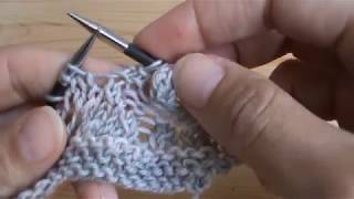 TUTO tricot  La nope de 3 mailles [upl. by Zirkle]