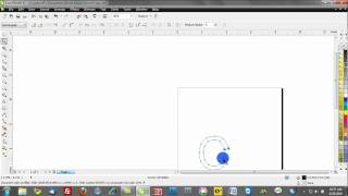 corel draw training video tutorials node editing basics [upl. by Anelaf]