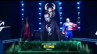 AEW Revolution 2024  Sting Entrance With Sons Dressed As Surfer amp Wolfpac Sting To Seek amp Destroy [upl. by Haelem]