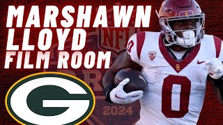 Marshawn Lloyd Is A BIG PLAY THREAT For The Green Bay Packers  2024 NFL Draft [upl. by Daffy]