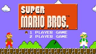 Super Mario Bros  Full Game Walkthrough NES [upl. by Iam]