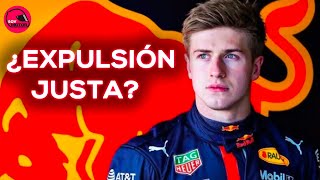 Red Bull expulsa a un piloto por lenguaje racista  SoyMotorcom [upl. by Bayly]