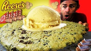 THE WORLDS LARGEST PIZOOKIE CHALLENGE 20000 CALORIES [upl. by Zelazny]