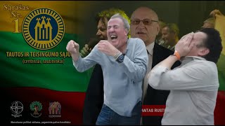 Gražulio partijos daina  Naturali reakcija į Kelkis Lietuva dainą [upl. by Teilo]