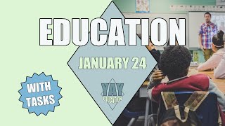 Why We Celebrate International Day of Education on January 24th  YAY Education [upl. by Mundt]