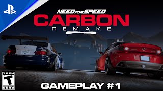 Need for Speed™ Carbon Remake  Gameplay Canyon 1 [upl. by Eanehs869]