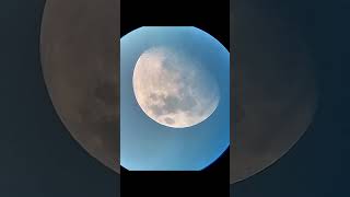 81 luminosity daytime waxing gibbous moon [upl. by Chere]