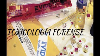 Toxicología Forense Definiciones e Introducción [upl. by Carly833]