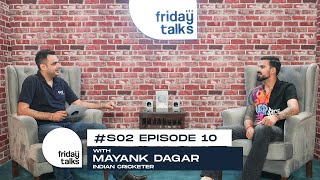 Mayank Dagar at Friday Talks  Virender Sehwag Under19 WC Ranji Trophy IPL  Nikhil Dwivedi [upl. by Alahsal]