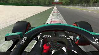 iRacing  W12 Mercedes F1 Monza Race lap World Record [upl. by Stambaugh]