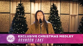 Brandon Lake  Exclusive Christmas Medley  Gratitude Jesus We Love You O Come Let Us Adore Him [upl. by Yzdnil]