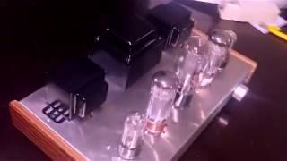 Unboxing  Laochen EL34 Singleended Tube Amplifier Silver version OCEL34S OldChen [upl. by Ledba]