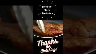 Crock Pot Pork Tenderloin shorts easyrecipes [upl. by Philipp]