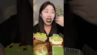 Fast desset mukbang Fast Eating Show Challenge mukbang fasteater funny cakeeatingchallenge [upl. by Drew]