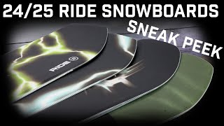 Sneak Peek Of The 2425 Lineup Of Ride Snowboards [upl. by Stanford90]