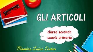 Gli articoli [upl. by Pandich]