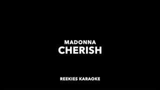 Madonna  Cherish  Karaoke [upl. by Aikemal]