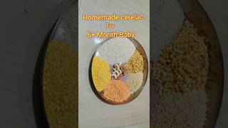 Homemade cerelac recipe for babies 6 month cerelac babyfood [upl. by Haik486]