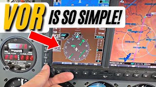 Master VOR Navigation in Minutes InFlight Tutorial  IFR Pilot amp Aviation Training flighttraining [upl. by Aisila]