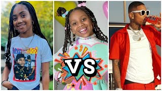 Lil Raspberry Raspberry and Me VS Funny Mike VS khalani Simon Lani Love Lifestyle Comparison [upl. by Udell]