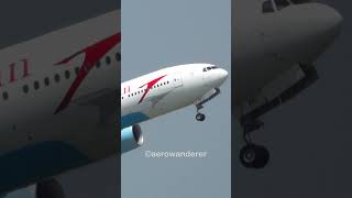 AUSTRIAN AIRLINES B777200ER takeoff at Bangkok Airport shorts aviation b777 takeoff plane [upl. by Ainslee]