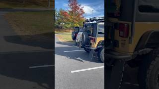 Fall color jeeps in the 603 jeep duckduckjeep parking jeepers code [upl. by Liddy472]