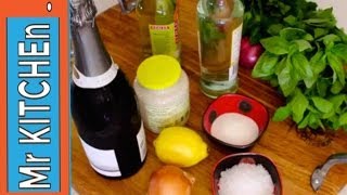 HOW TO MAKE CHAMPAGNE VINAIGRETTE [upl. by Amy]