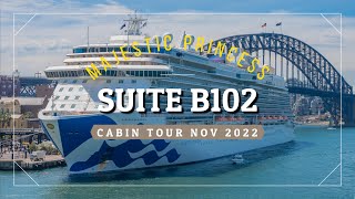 Majestic Princess Suite Cabin B102 Tour Indulge in Opulence and Space on this fantastic cruise ship [upl. by Otreblaug]