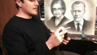 How to airbrush portraits with Jaime Rodriguez [upl. by Malkah]