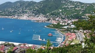 US Virgin Islands St Thomas Overlook Views [upl. by Chevalier]