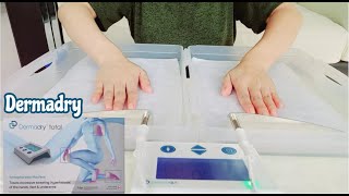 How to Treat Sweaty Hands Hyperhidrosis at Home  Dermadry Iontophoresis Machine  Dermadry [upl. by Ynotna]