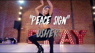 Usher  quotPeace Signquot  Nicole Kirkland Choreography [upl. by Reerg314]