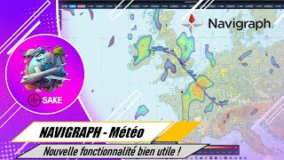 Navigraph charts 8  Les affichages météo [upl. by Nnahsal550]