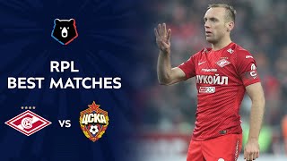 RPL Best Matches  Spartak vs CSKA 10122017 [upl. by Nyahs273]