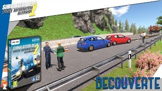 🚔👮 Autobahn Police Simulator 2  Découverte et première intervention [upl. by Berl]