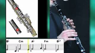 Ex019 How to Play Clarinet  Clarinet Lessons for Beginners [upl. by Yrgoerg]