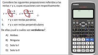 Posición relativa de rectas en el plano desde el punto de vista del paralelismo y perpendicularidad [upl. by Arammat939]