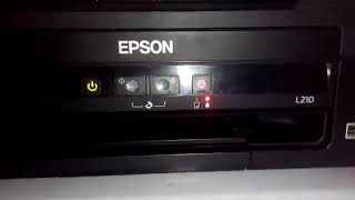 How to reset ink level in Epson L210 without any code and software [upl. by Eniamsaj872]