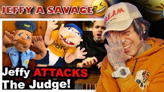 SML Movie Jeffy Attacks The Judge reaction [upl. by Euseibbob]