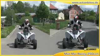 Quad Atv Egl Mad Max 250 cc Racing von Actionbikes [upl. by Odette]