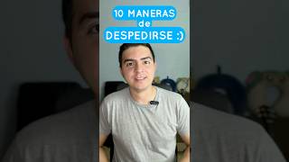 10 Frases  DESPEDIRSE en INGLÉS [upl. by Dur275]