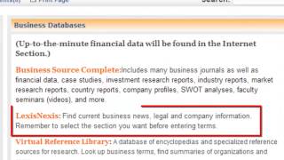 How to Access Library Databases [upl. by Kristofer]