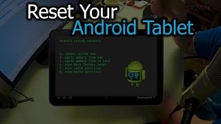 How To Reset Your Android Tablet [upl. by Lizette498]