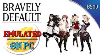 Emulated on PC  Bravely Default  Citra Emulator [upl. by Pinkham103]