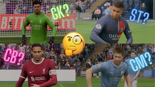 Which is the Best Position in Football  EA FC 24 Experiment [upl. by Gierk]