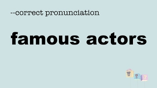 correct pronunciation  famous actors with difficult names [upl. by Taka184]